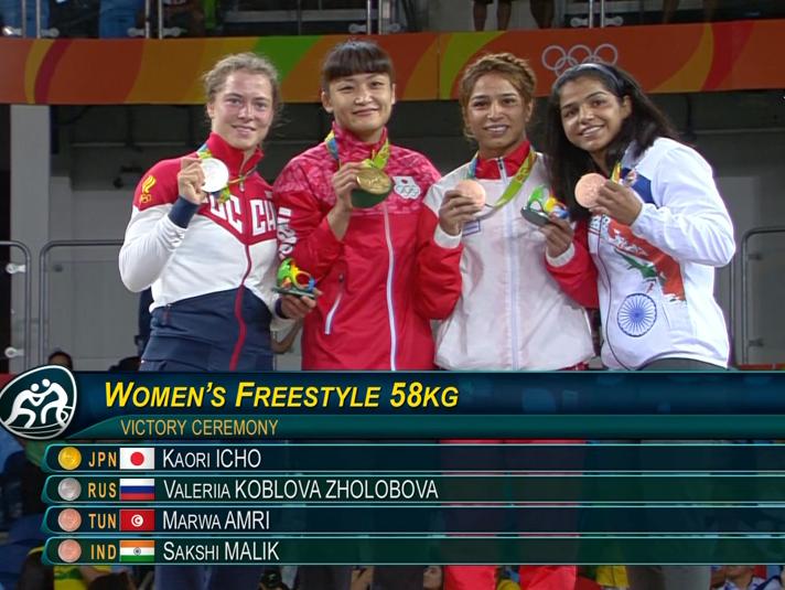 Zapasy Kobiet Rio 2016 58 kg