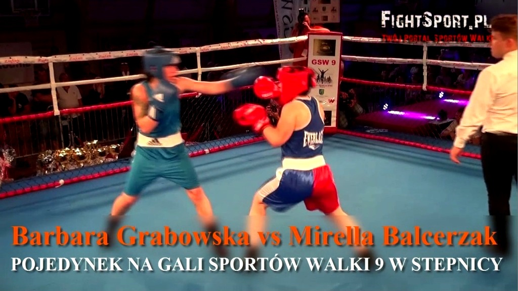 Barbara Grabowska vs Mirella Balcerzak na GSW 9