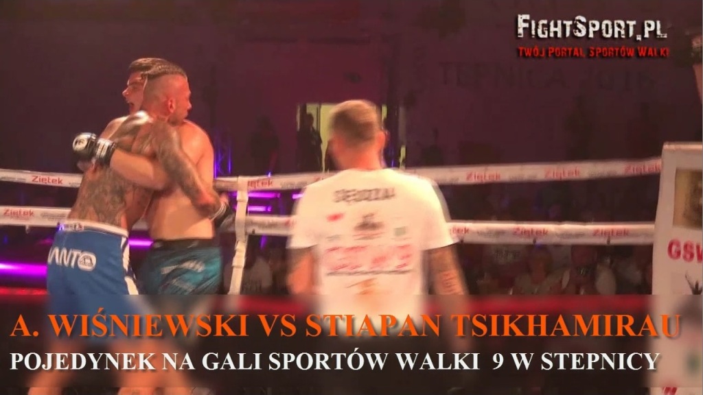 Gala Sportów Walki w Stepnicy - Adam Wiśniewski vs Stiapan Tsikhamirau
