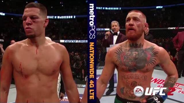 UFC 202 Conor McGregor i Nate Diaz