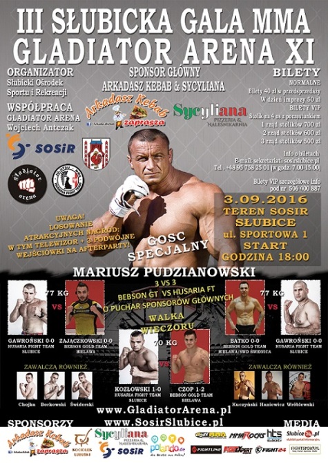 III Słubicka Gala MMA / Gladiator Arena 11