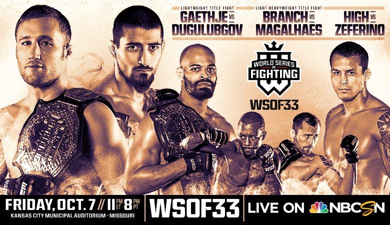 WSOF 33 Gaethje vs. Dugulubgov