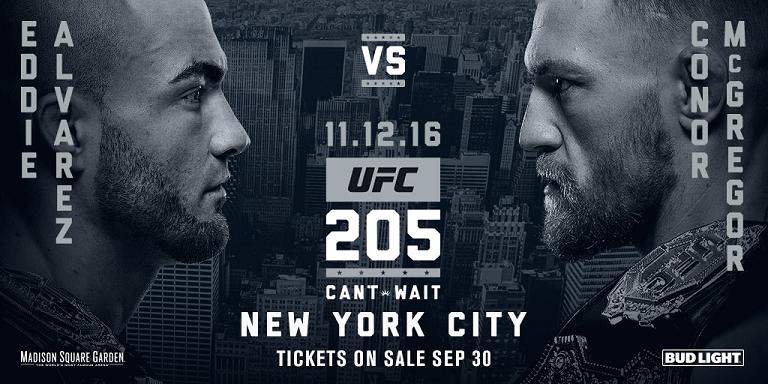 UFC 205 Alvarez vs McGregor