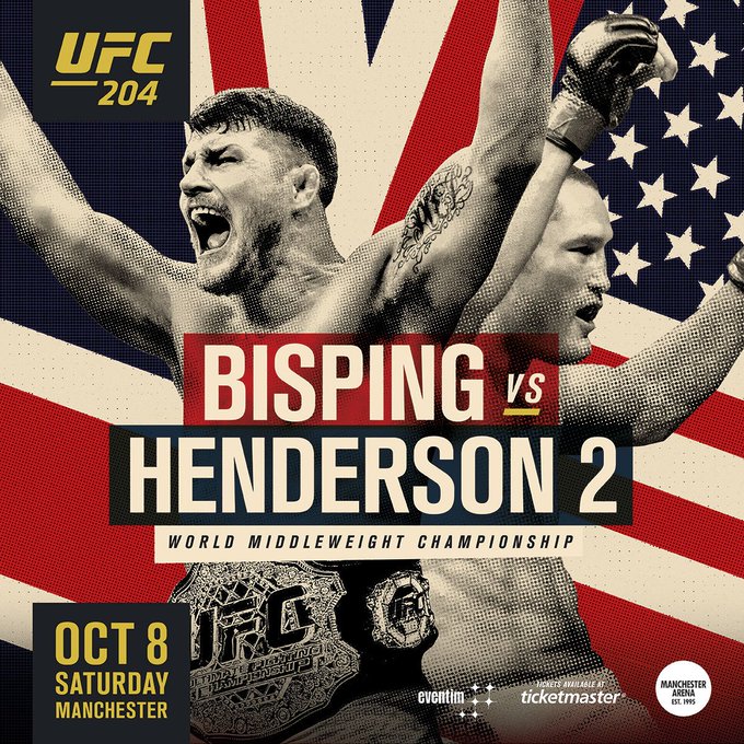 UFC 204 Bisping vs Henderson 2