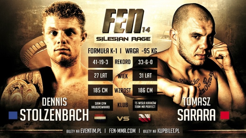 FEN 14 Tomasz Sarara vs Dennis Stolzenbach