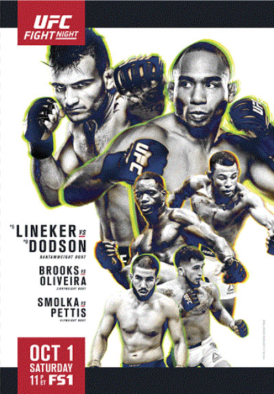 UFC Fight Night 96 Lineker vs. Dodson