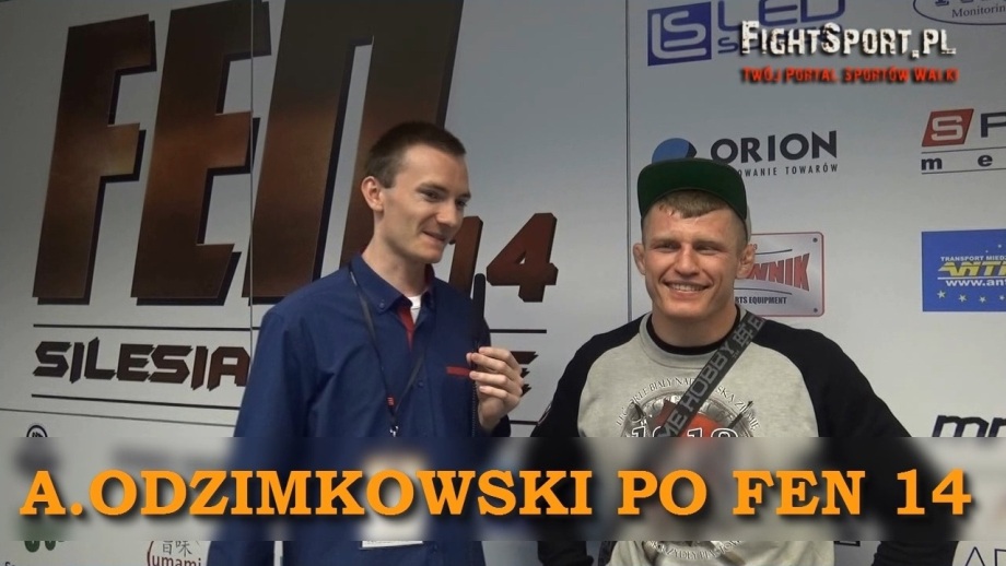 Albert Odzimkowski po FEN 14