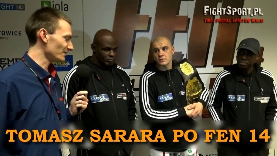 Tomasz Sarara, Ernesto Hoost, Orlando Gemerts po FEN 14
