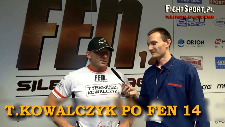 Tyberiusz Kowalczyk na FEN 14