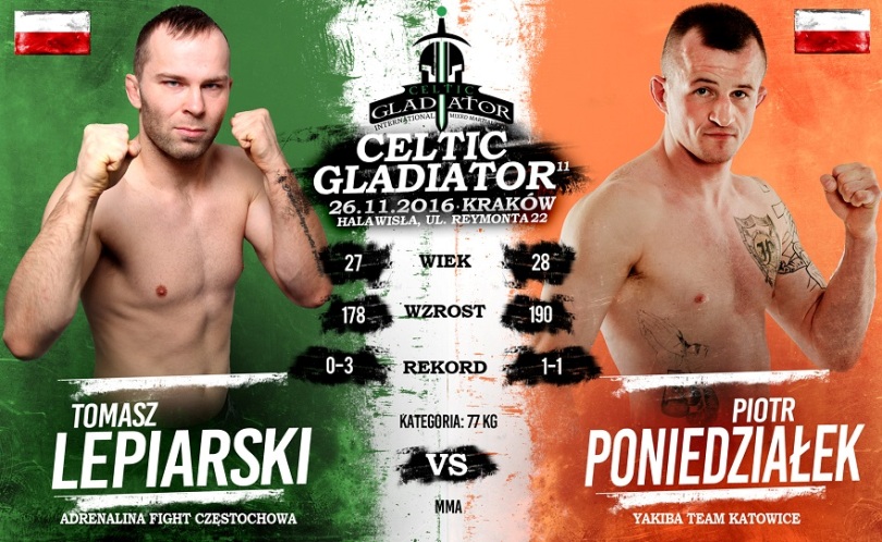 Celtic Gladiator Kraków - Poniedziałek vs Lepiarski