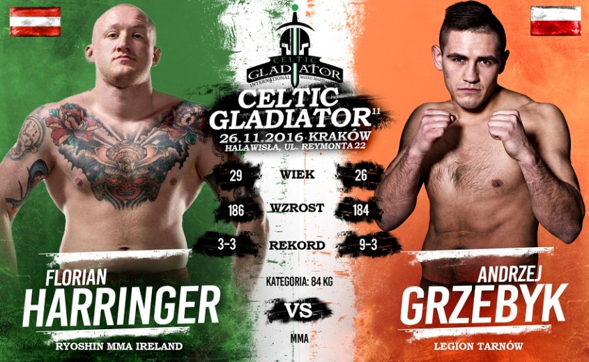 Celtic Gladiator 11 - Grzebyk vs Harringer