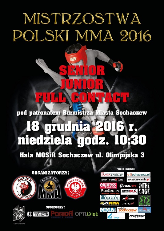 Mistrzostwa Polski MMA 2016 Sochaczew