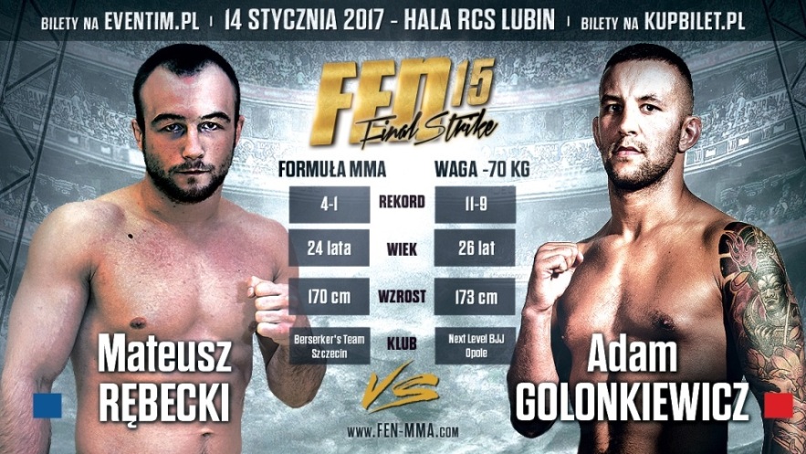 FEN 15 Rębecki vs Golonkiewicz