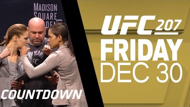 UFC 207 Countdown