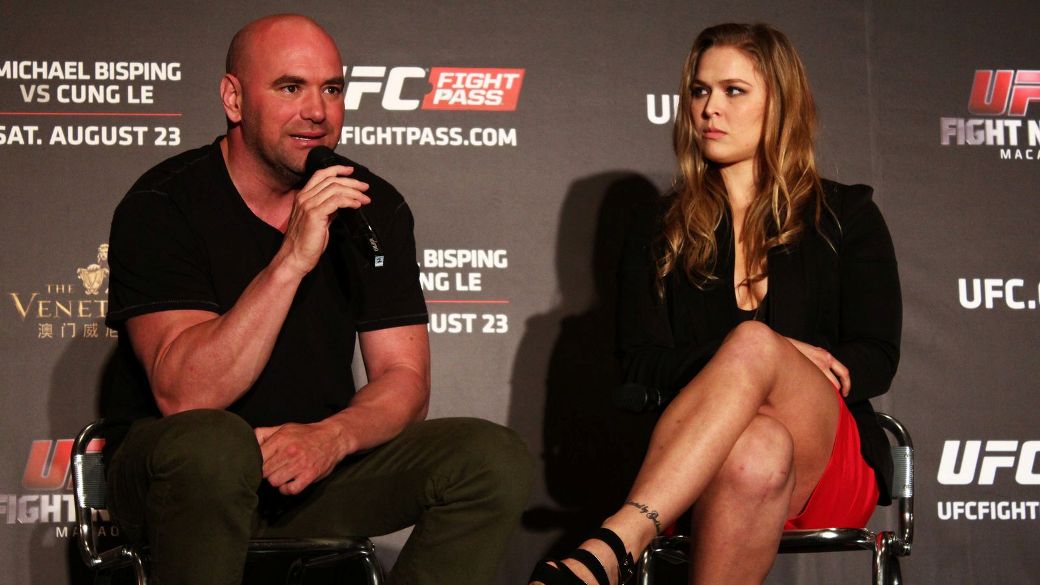 Ronda Rousey i Dana White