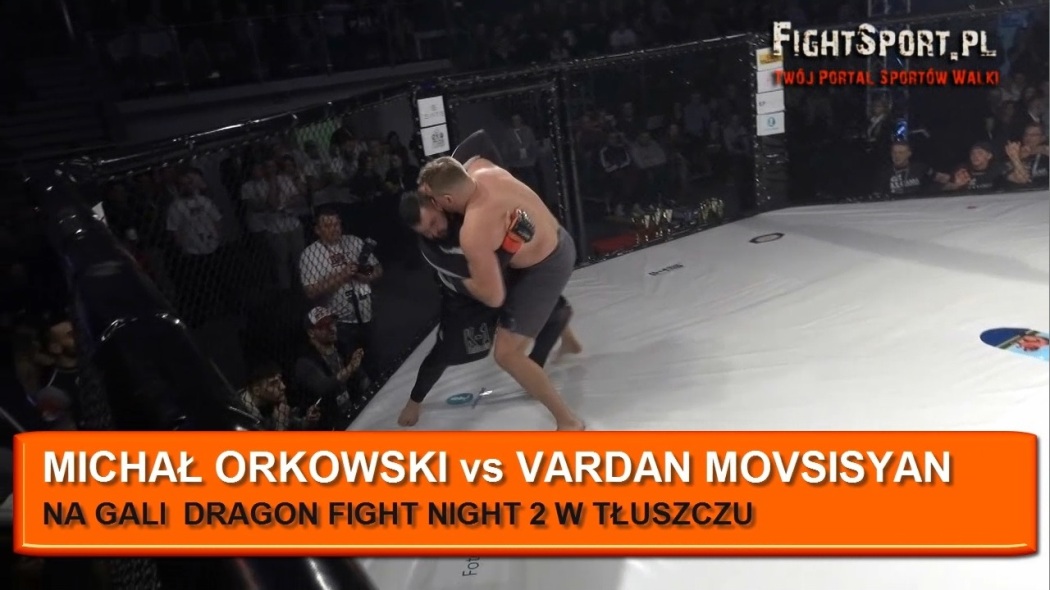 Michał Orkowski vs Vardan Movsisyan na gali DFN 2