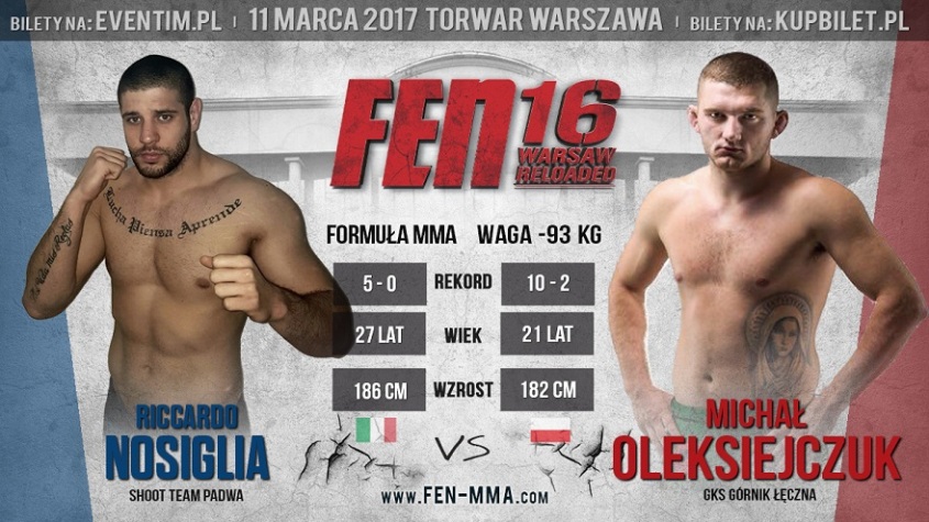 FEN 16 Oleksiejczuk vs Nosilgia
