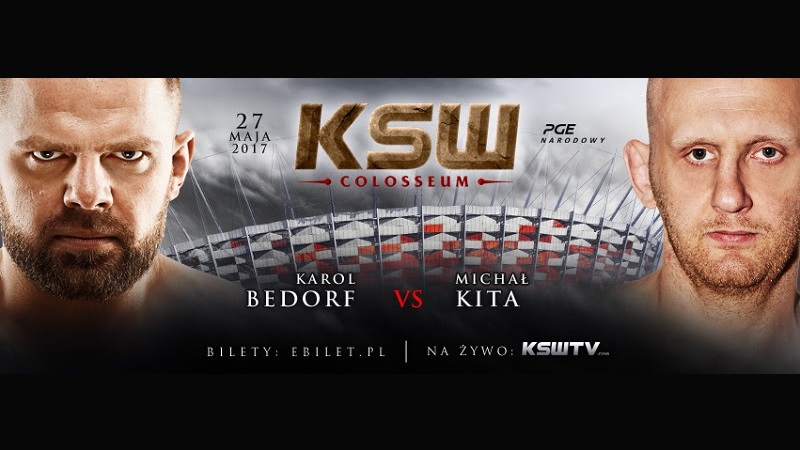 Bedorf vs Kita 2 na KSW 39 Colosseum