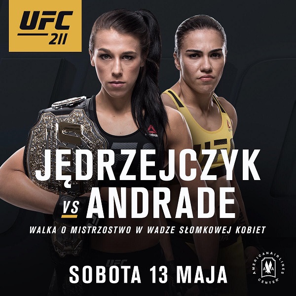 UFC 211 Joanna Jędrzejczyk vs Jessica Andrade