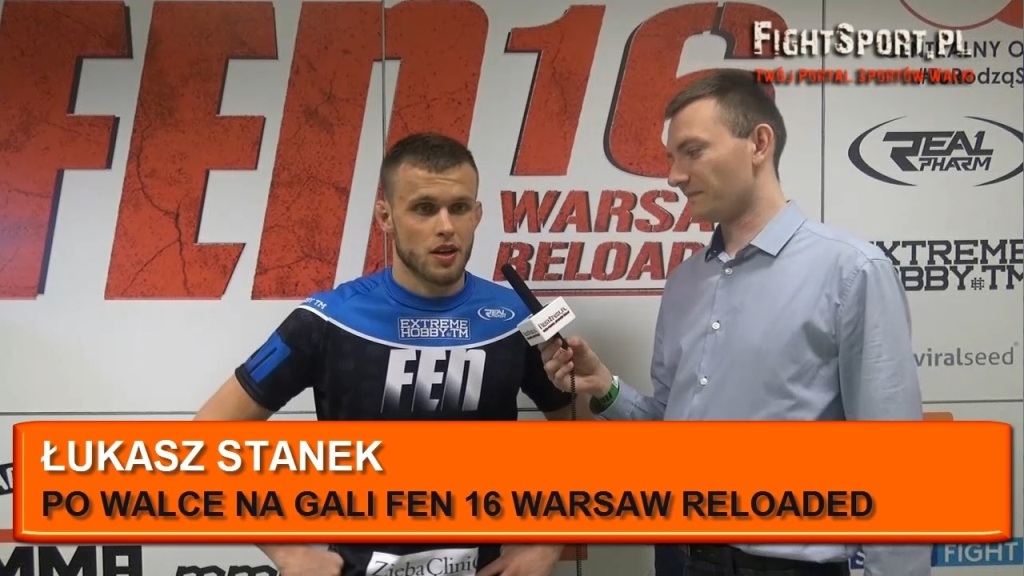 Łukasz Stanek na FEN 16