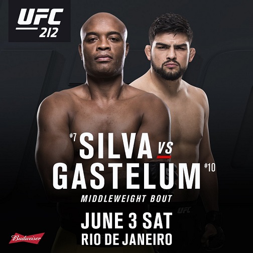 Anderson Silva vs. Kelvin Gastelum