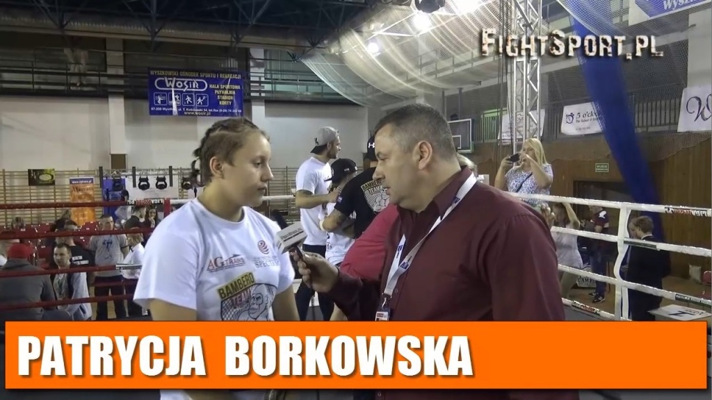 Patrycja Borkowska na WWY Fight Night Wyszków