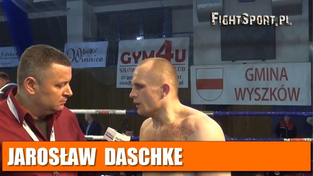 Jarosław Daschke na WWY Fight Night Wyszków