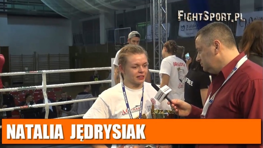 Natalia Jędrysiak na WWY Fight Night Wyszków