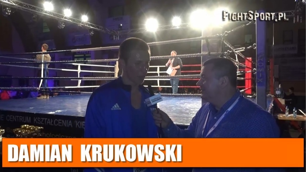 Damian Krukowski na V Gali Sportów Walki SPARTA