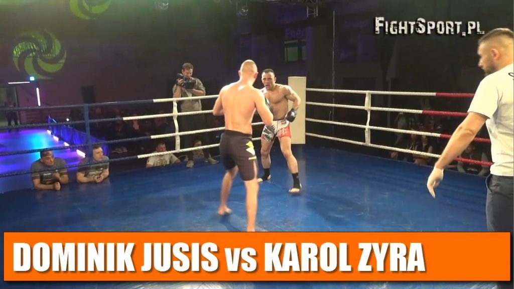 Dominik Jusis vs Karol Zyra na V Gali Sportów Walki SPARTA