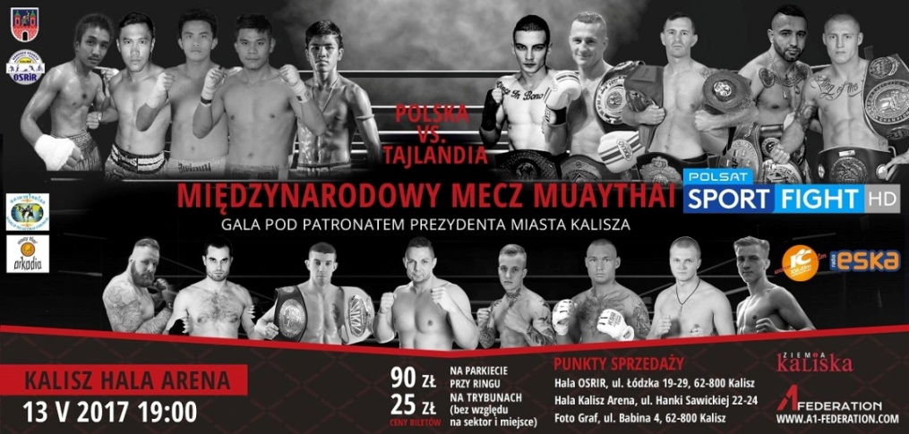 IV Kaliska Zawodowa Gala Muaythai