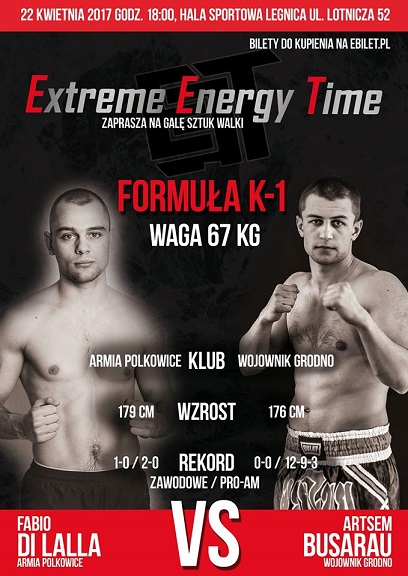 Fabio Di Lalla vs. Artsem Busarau