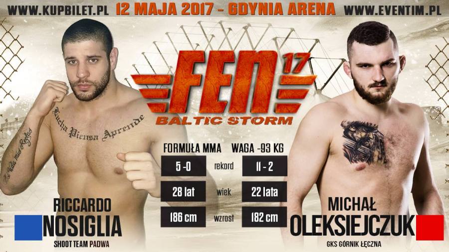 FEN 17 Nosiglia vs Oleksiejczuk