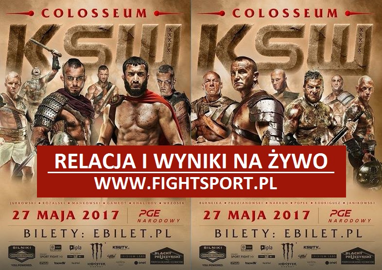 KSW 39 Colosseum - relacja live
