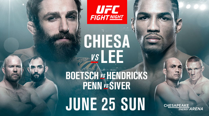 UFC Fight Night 112 Chiesa vs. Lee