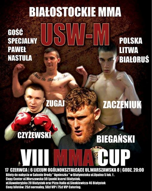 VIII Gala MMA CUP Białystok