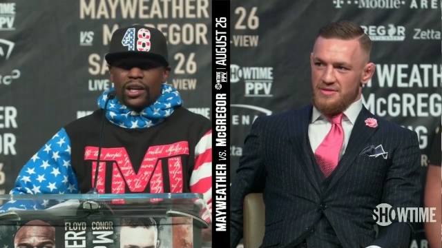 Mayweather vs McGregor