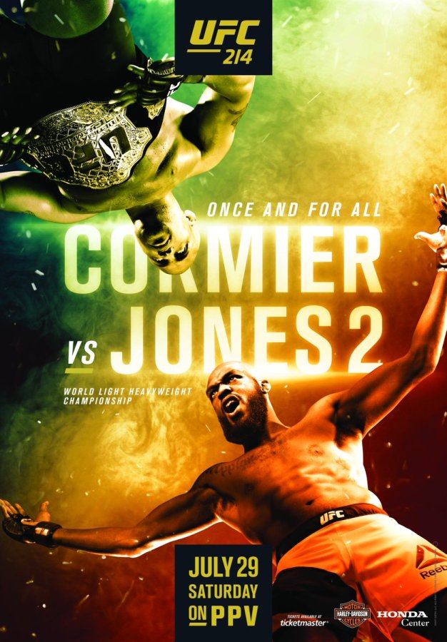 UFC 214 Cormier vs Jones 2