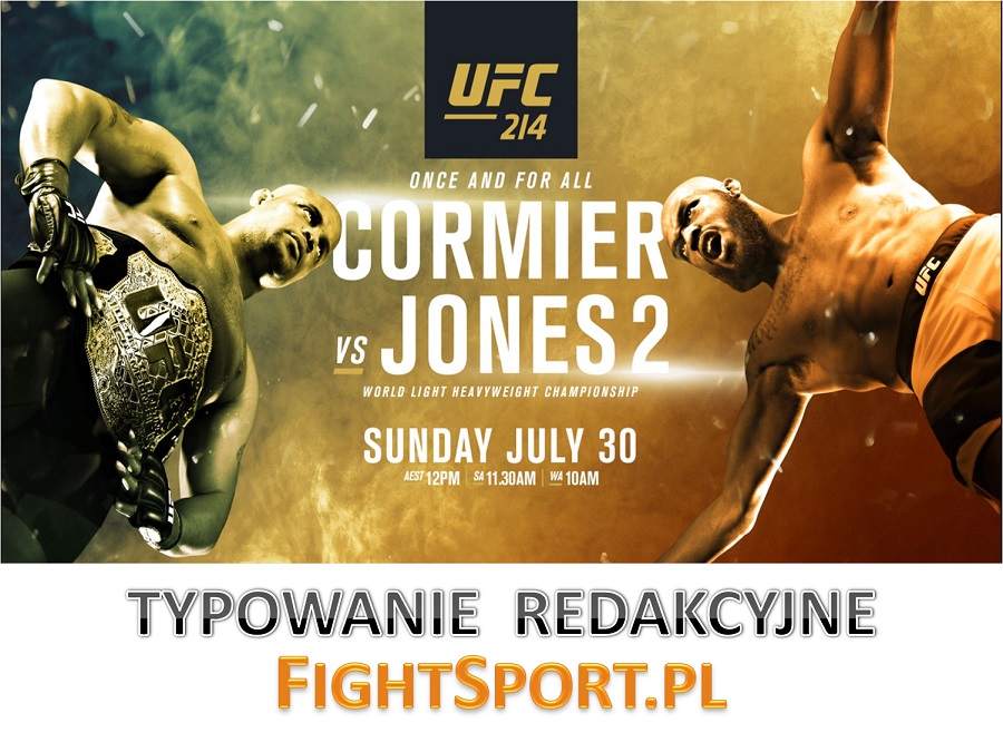 Typowanie wyników UFC 214