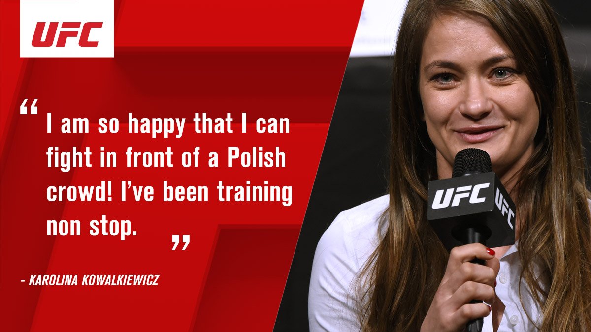 Karolina Kowalkiewicz UFC Gdansk