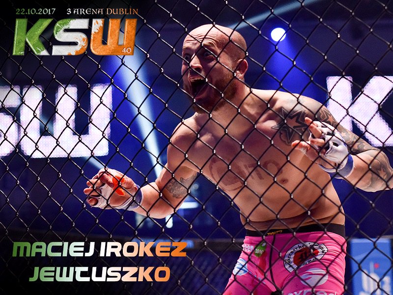 KSW 40 Dublin Maciej Jewtuszko