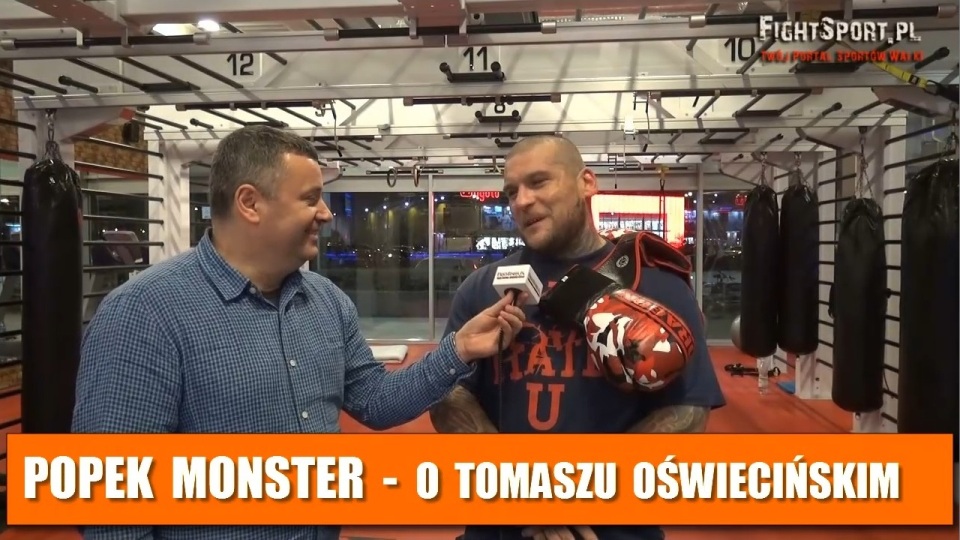 Popek Monster przed KSW 41