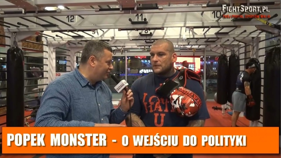 Popek Monster w polityce