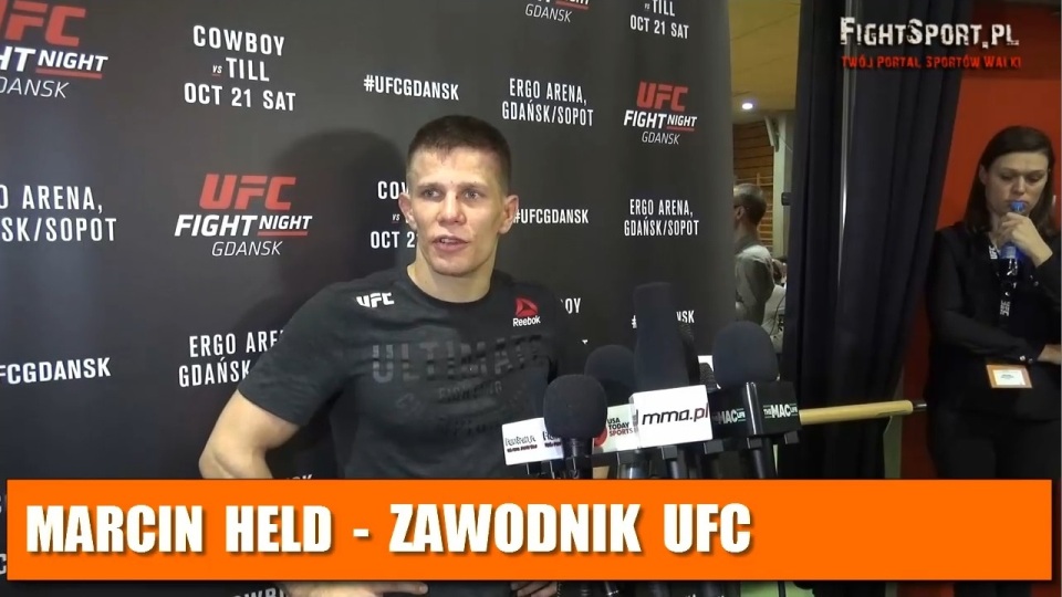 UFC Gdańsk Marcin Held