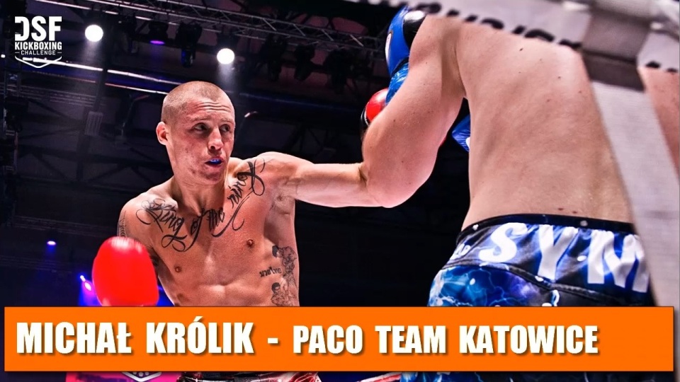 [fot. DSF/Paweł Najmowicz] Michał Królik DSF Kickboxing Challenge 11