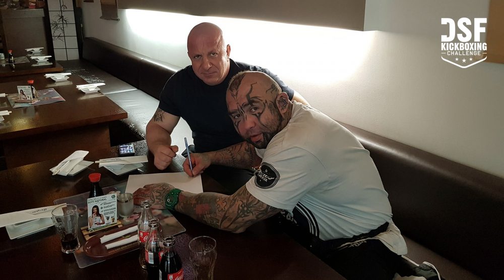 [fot. DSF KC] Marcin Różalski i Sławomir Duba