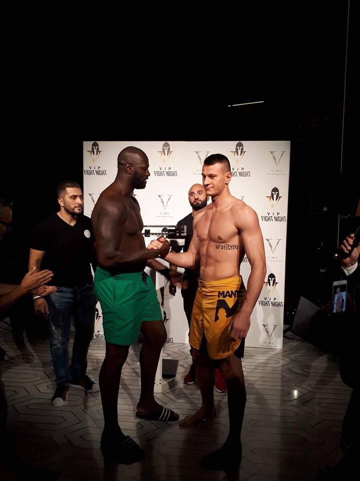 Colin George vs Arkadiusz Wrzosek