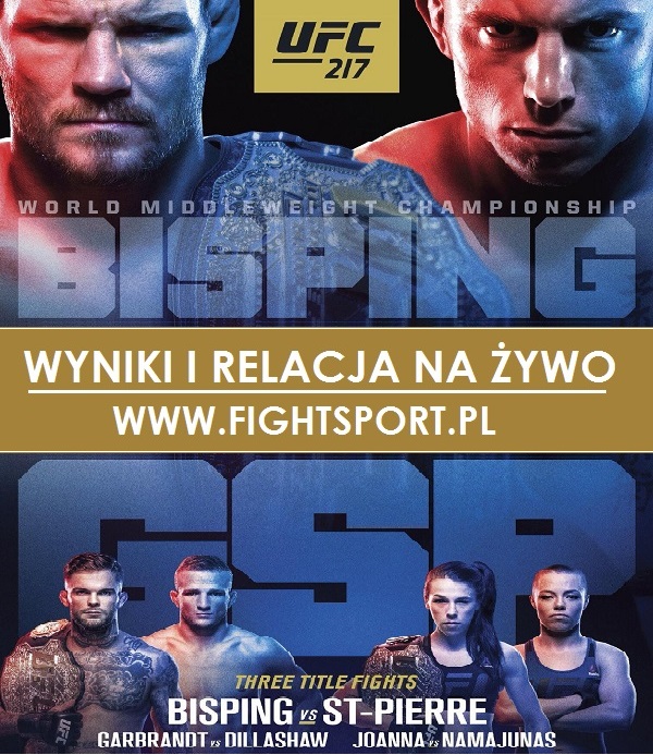 UFC 217 wyniki