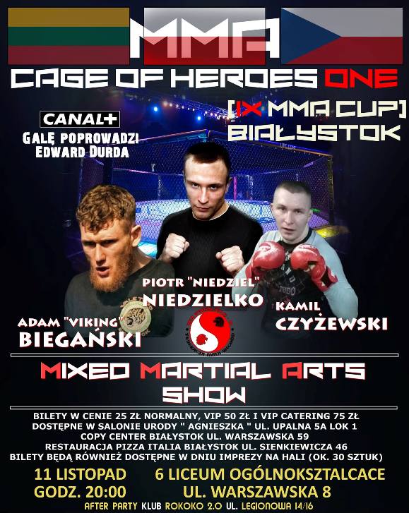MMA CUP 9 - Cage of Heroes One
