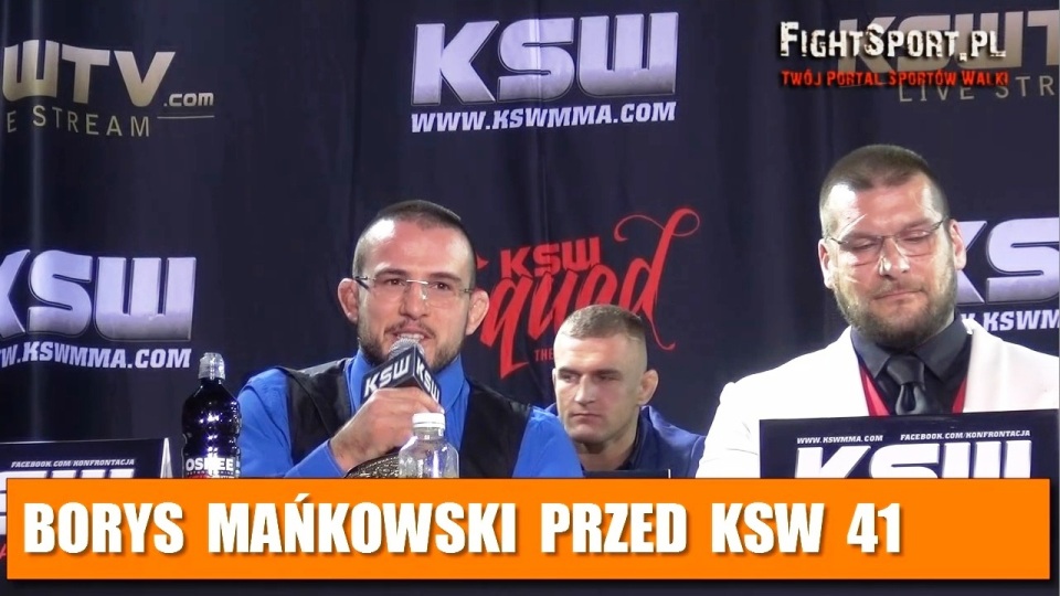 KSW 41 Borys Mańkowski
